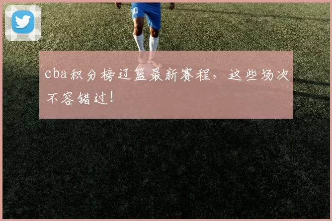 cba积分榜辽篮最新赛程，这些场次不容错过！