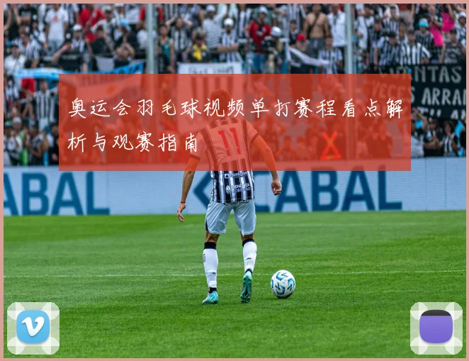 奥运会羽毛球视频单打赛程看点解析与观赛指南